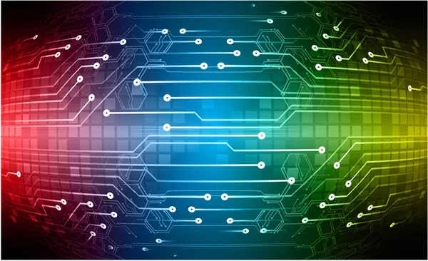 Soyut fütüristik teknoloji kavramı. Dijital Veri İllüstrasyonu.