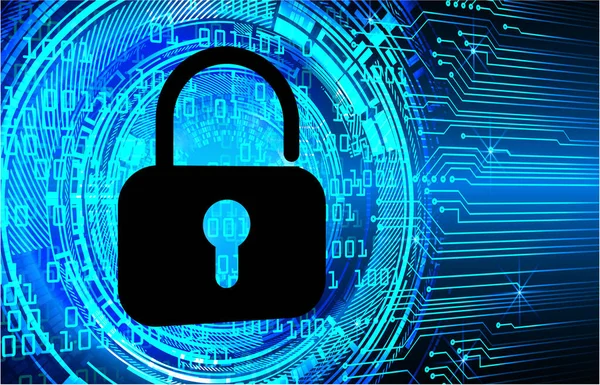 Soyut yüksek hızlı dijital internet bağlantısı tasarımı, siber güvenlik kavramı arka planı