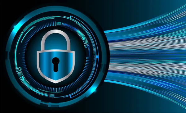 Soyut yüksek hızlı dijital internet bağlantısı tasarımı, siber güvenlik kavramı arka planı