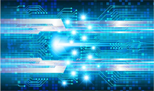 Soyut fütüristik teknoloji kavramı. Dijital Veri İllüstrasyonu.