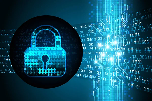 Soyut yüksek hızlı dijital internet bağlantısı tasarımı, siber güvenlik kavramı arka planı