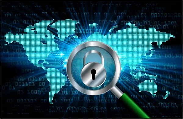 Soyut yüksek hızlı dijital internet bağlantısı tasarımı, siber güvenlik kavramı arka planı