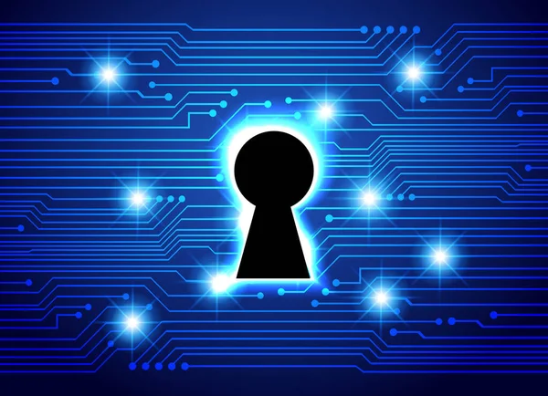 Soyut yüksek hızlı dijital internet bağlantısı tasarımı, siber güvenlik kavramı arka planı