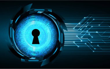 siber güvenlik kavramı arka plan, soyut yüksek hızlı dijital internet bağlantı tasarımı