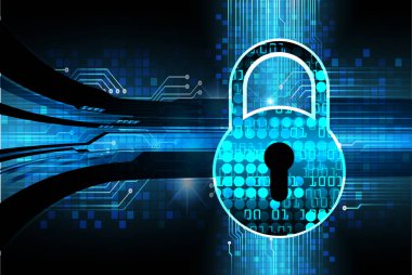siber güvenlik kavramı arka plan, soyut yüksek hızlı dijital internet bağlantı tasarımı