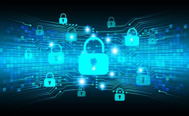 dijital internet bağlantısı, tasarım soyut yüksek hız, siber güvenlik kavramı arka plan