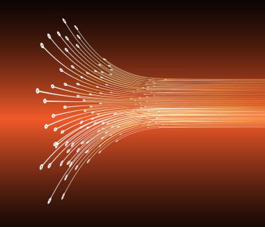 soyut dijital veri vektörü illüstrasyon arka planı, mavi ve siyah renkler