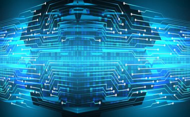  dijital soyut veri kavramı vektör resimleme arkaplanı