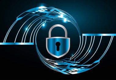 dijital internet bağlantısı, tasarım soyut yüksek hız, siber güvenlik kavramı arka plan