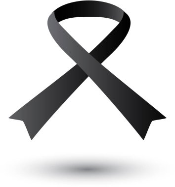 Barış kurdelesi işaret vektörü