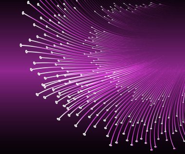 Soyut hız çizgileri arkaplanı. Koyu mavi Radial hareket bulanıklığı. etki dalgası