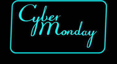 Güvenlik konsepti, dijital arka planda Kapalı Asma Kilit, Pazartesi siber güvenliği, Mavi soyut yüksek hızlı internet teknolojisi illüstrasyonu. anahtar vektör