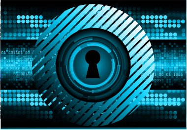 Soyut yüksek hızlı dijital internet bağlantısı tasarımı, siber güvenlik kavramı arka planı