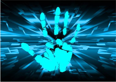 El ve Parmak izi ağı siber güvenlik geçmişi.