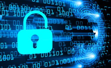 dijital internet bağlantısı, tasarım soyut yüksek hız, siber güvenlik kavramı arka plan