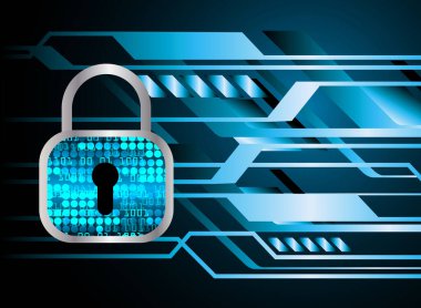 siber güvenlik kavramı arka plan, soyut yüksek hızlı dijital internet bağlantı tasarımı