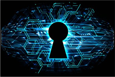 siber güvenlik kavramı arka plan, soyut yüksek hızlı dijital internet bağlantı tasarımı