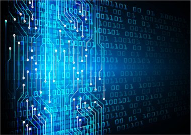  dijital soyut veri kavramı vektör resimleme arkaplanı