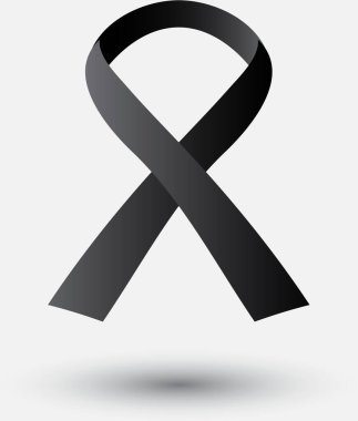 Barış kurdelesi işaret vektörü