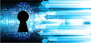 siber güvenlik kavramı arka plan, soyut yüksek hızlı dijital internet bağlantı tasarımı