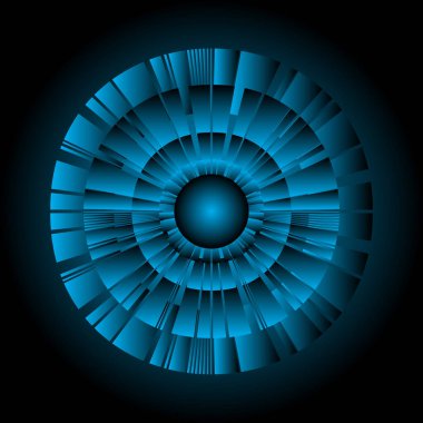 Koyu mavi Işık Soyut Teknolojisi bilgisayar grafik web sitesi ve iş dünyası için arka plan. Mesaj kutusu. Broşür. Kart. dalga. 