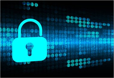 dijital internet bağlantısı, tasarım soyut yüksek hız, siber güvenlik kavramı arka plan