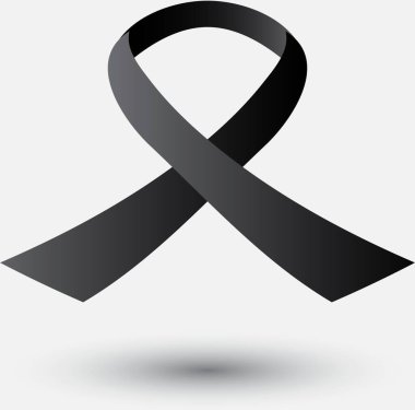 Barış kurdelesi işaret vektörü