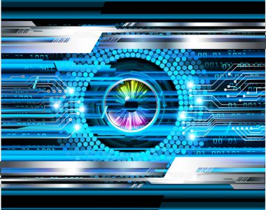 siber güvenlik kavramı arka plan, vektör illüstrasyon tasarımı