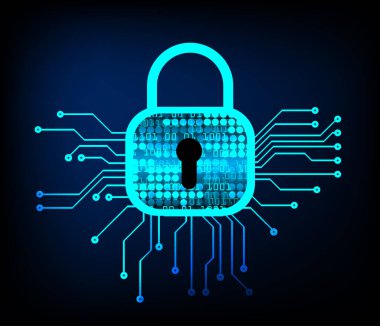 siber güvenlik kavramı arka plan, soyut yüksek hızlı dijital internet bağlantı tasarımı