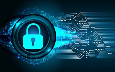 siber güvenlik kavramı arka plan, soyut yüksek hızlı dijital internet bağlantı tasarımı