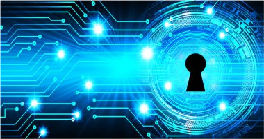 siber güvenlik kavramı arka plan, soyut yüksek hızlı dijital internet bağlantı tasarımı