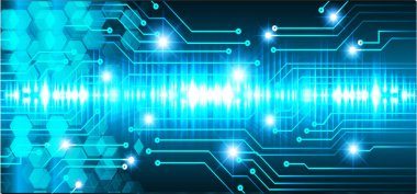 soyut dijital veri kavramı vektör resimleme arkaplanı