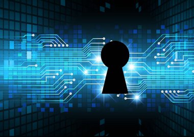 siber güvenlik kavramı arka plan, soyut yüksek hızlı dijital internet bağlantı tasarımı