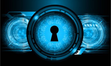 dijital internet bağlantısı, tasarım soyut yüksek hız, siber güvenlik kavramı arka plan