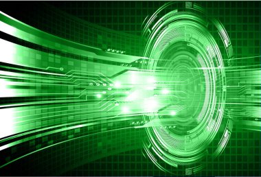 Siber devre gelecekteki teknoloji kavramı