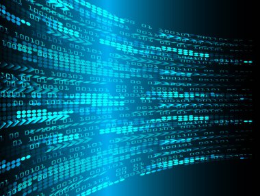 soyut dijital veri kavramı vektör resimleme arkaplanı