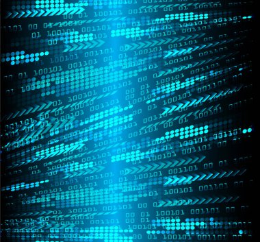 soyut dijital veri kavramı vektör resimleme arkaplanı