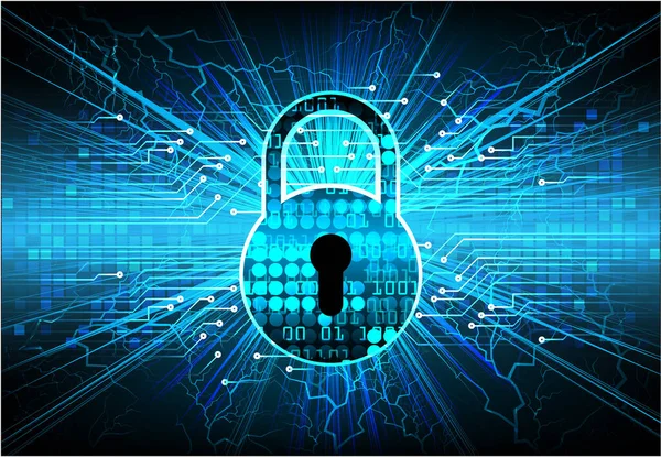 Soyut yüksek hızlı dijital internet bağlantısı tasarımı, siber güvenlik kavramı arka planı