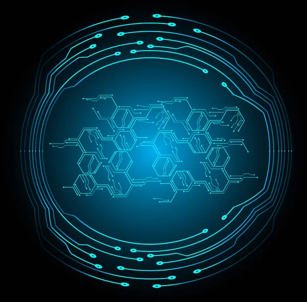 数字抽象数据概念矢量图解背景 — 图库矢量图片