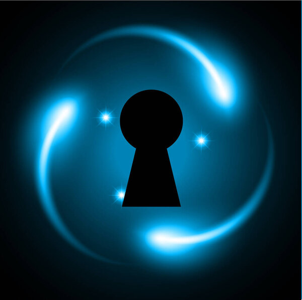 Абстрактный дизайн высокоскоростного цифрового интернета, концепция кибербезопасности