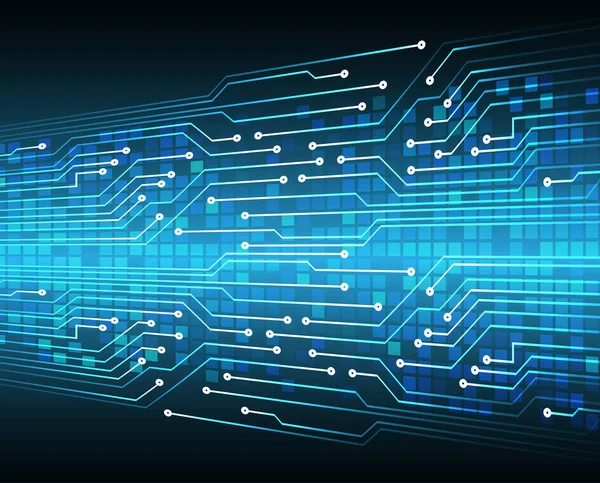 soyut dijital veri vektörü illüstrasyon arka planı, mavi ve siyah renkler