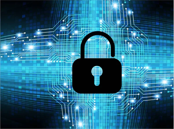 Soyut yüksek hızlı dijital internet bağlantısı tasarımı, siber güvenlik kavramı arka planı