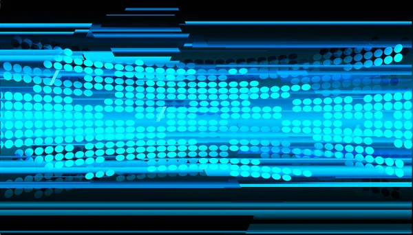 Blue Cyber Circuit Future Technology Concept Hintergrund — Stockvektor