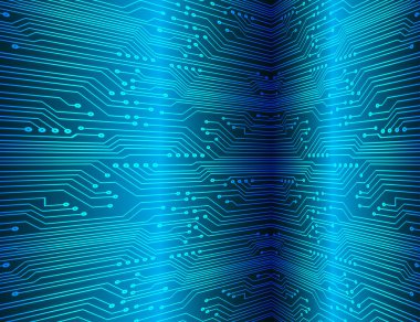 Devre kartı geçmişi. vektör illüstrasyonu