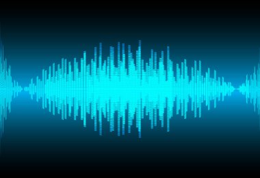 ses dalgası vektör simgesi