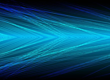 Parlak çizgiler ve dalgalarla soyut arkaplan