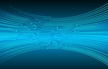 Devre kartı geçmişi. vektör illüstrasyonu.