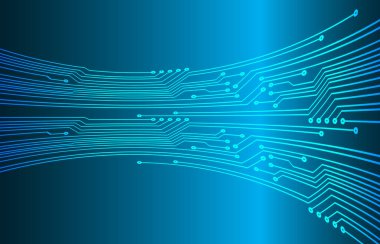 Devre kartı geçmişi. Vektör çizimi. eps10