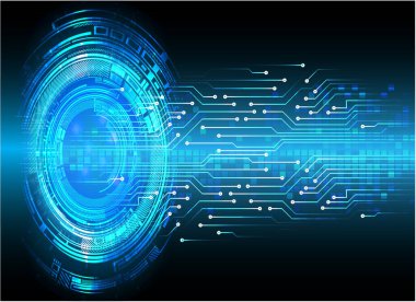Devre kartlı soyut teknoloji arkaplanı