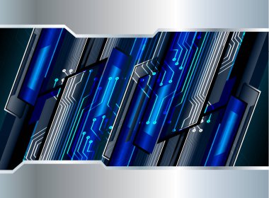 Mavi ve sarı çizgili soyut arkaplan